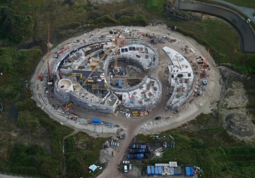 EEZ in Aurich, Rohbau